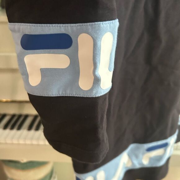 Fila Vintage 90s Baby Blue Bodycon Sporty Dress Womens XL - Picture 5 of 16